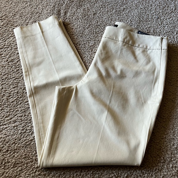 NWT Talbots Beige Chatham Ankle Pants Women’s Size 12 - Picture 12 of 16